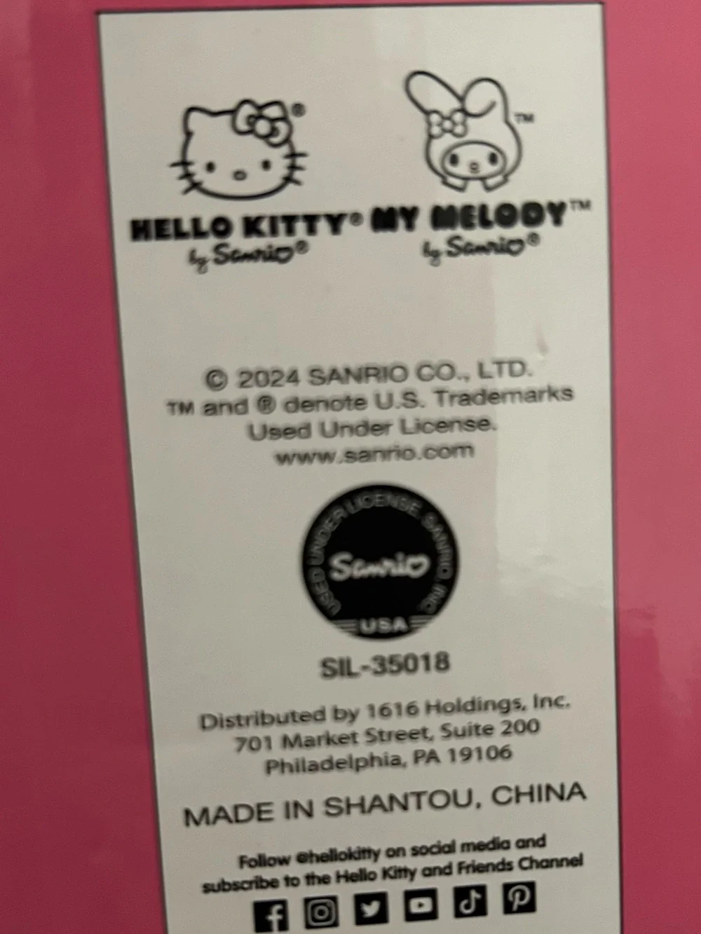 Sanrio my melody